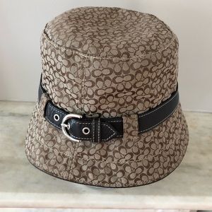 Authentic Coach Signature Bucket Hat